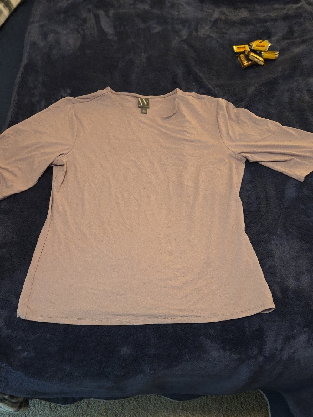 NWT W by Worthington Ladies Lavender Top